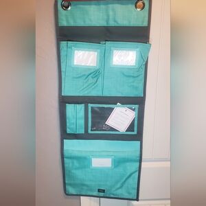 [THIRTY-ONE] Hang Up Family Organizer ◇ Turquoise Cross Pop Design Retired